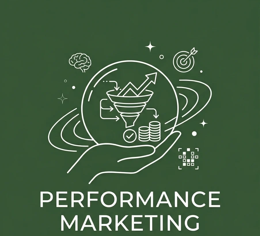 Performance marketing blog page